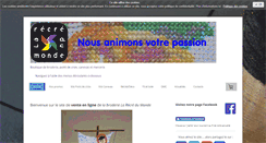 Desktop Screenshot of larecredumonde.fr
