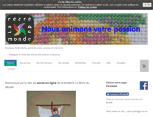 Tablet Screenshot of larecredumonde.fr